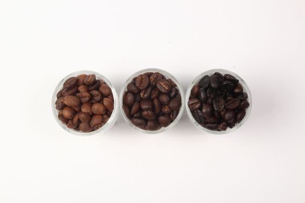 Image of Kona coffee roasting levels